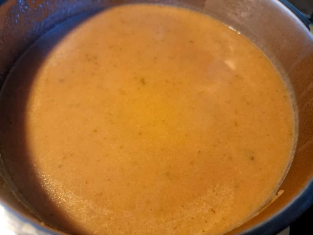 Bloemkoolbladeren soep Xandra's Keto Kitchen